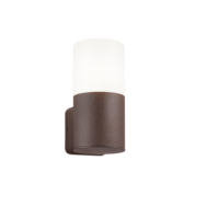 Trio HOOSIC wandlamp | roestkleur met wit | IP44 | E27 Fitting