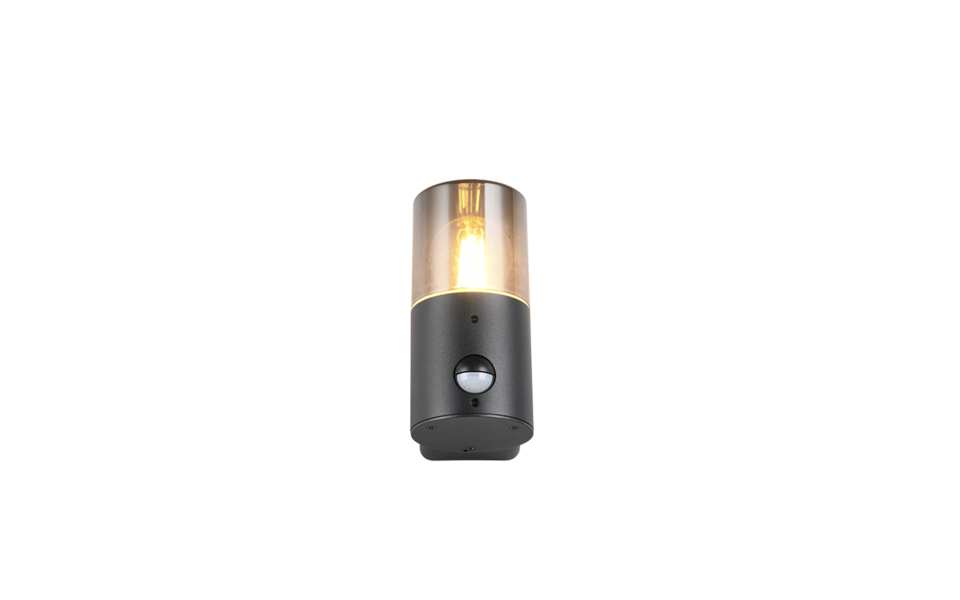 Trio Lighting Trio HOOSIC wall light | 1x E27 max 40W | black | 17.5 cm