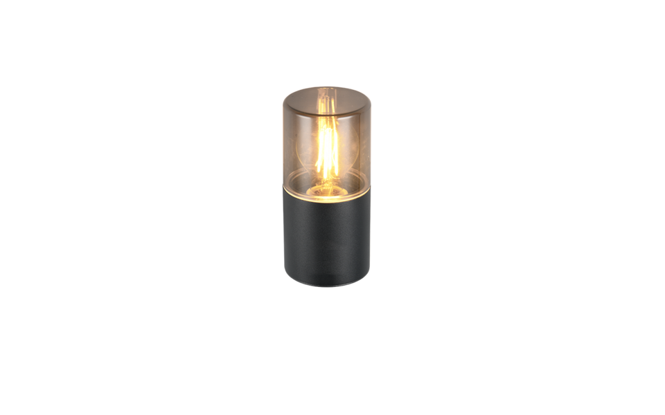 Trio Lighting Trio HOOSIC wall light | 1x E27 max 40W | black | 17.5 cm