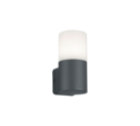 Trio Lighting Trio HOOSIC wandlamp | E27 Fitting | antraciet met wit | 8,5 x 17,5 cm | IP44 | excl. 1x E27 | max. 28W