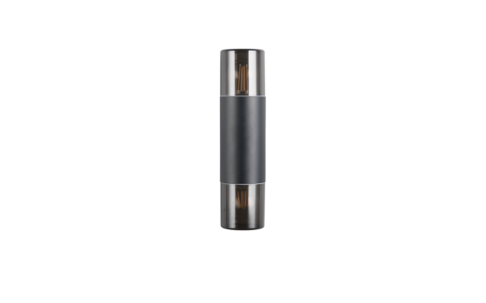 Trio Lighting Trio HOOSIC wall light | 2x E27 max 40W | black | 33 cm
