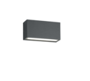 Trio Lighting Trio TRENT wandlamp | LED | antraciet | 14 x 5 cm | IP65 | 1x 9W | 1100 lm | 3000K | niet dimbaar