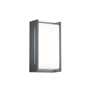 Trio INDUS wandlamp | LED | antraciet/wit | 12,9 x 23,3 cm | IP54