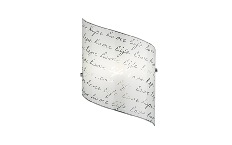 Trio Lighting Trio SIGNA wandlamp | E27 Fitting | wit | 20 x 30 cm | IP20 | excl. 1x E27 | max. 40W Trio Lighting Trio SIGNA wandlamp | E27 Fitting | wit | 20 x 30 cm | IP20 | excl. 1x E27 | max. 40W
