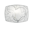 Trio Lighting Trio SPIRELLI wall light | 1x E27 max 40W | white | IP20 | 22 cm