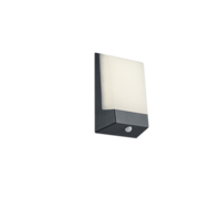 Trio KASAI wandlamp | LED | antraciet/wit | 16,1 x 21,1 cm | IP54