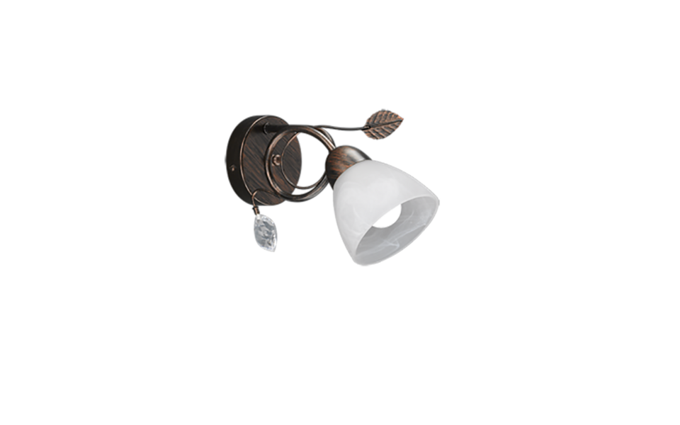 Trio Lighting Trio TRADITIO wall light | 1x E14 max 40W | IP20 | 21.5 cm