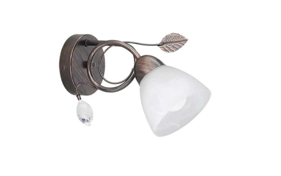 Trio Lighting Trio TRADITIO wall light | 1x E14 max 40W | IP20 | 21.5 cm