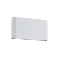 Trio THAMES II wandlamp | LED | wit mat | 17,5 x 9 cm | IP54
