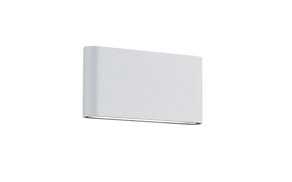 Trio Lighting Trio THAMES II wandlamp | LED | wit mat | 17,5 x 9 cm | IP54 | 2x 4,5W | 450 lm | 3000K | niet dimbaar