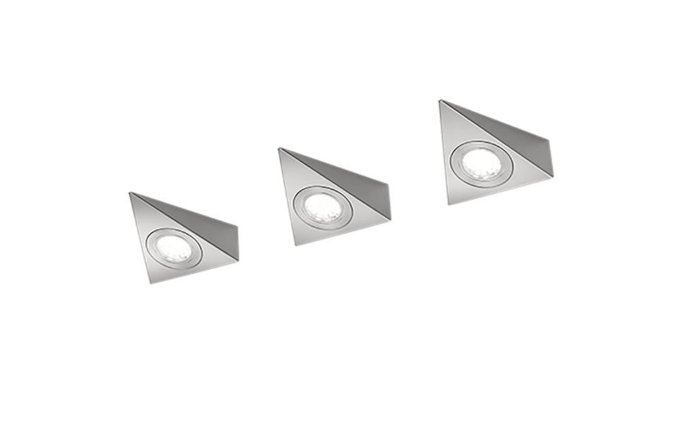 Trio Lighting Trio ECCO LED wall light | 3x 3W 200 lm 3000K | IP20 | 4.3 cm