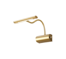 Trio Lighting Trio CURTIS wandlamp | LED | messing mat | 18 x 35 cm | IP20 | 1x 4W | 430 lm | 3000K | dimbaar