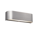 Trio Lighting Trio ADRIANO wandlamp | LED | geborsteld aluminium met wit | 30 x 6 cm | IP20 | 2x 3,1W | 310 lm | 3000K | niet dimbaar