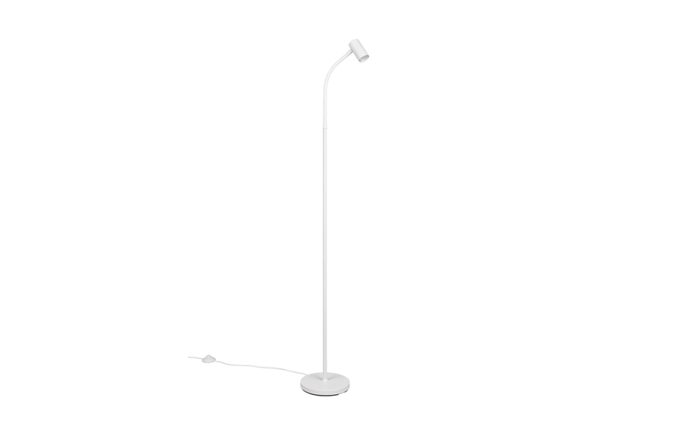 Trio Lighting Trio TARYN vloerlamp | GU10 Fitting | wit mat | Ø 20 cm | IP20 | excl. 1x GU10 | max. 5W Trio Lighting Trio TARYN vloerlamp | GU10 Fitting | wit mat | Ø 20 cm | IP20 | excl. 1x GU10 | max. 5W