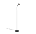 Trio Lighting Trio TARYN vloerlamp | GU10 Fitting | mat zwart | Ø 20 cm | IP20 | excl. 1x GU10 | max. 5W