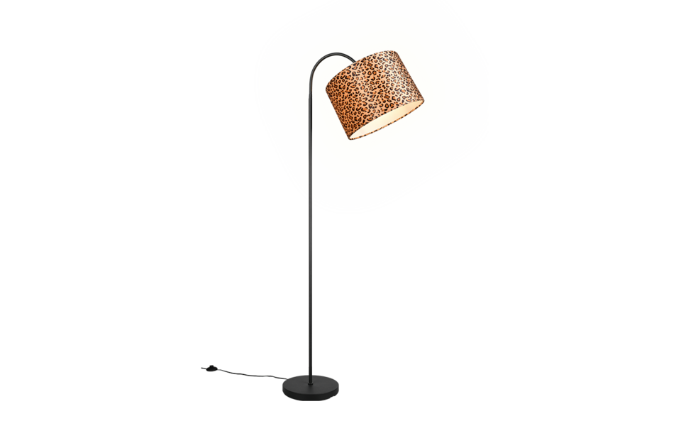 Trio Lighting Trio PARDINA vloerlamp | E27 Fitting | mat zwart | Ø 35 cm | IP20 | excl. 1x E27 | max. 10W Trio Lighting Trio PARDINA vloerlamp | E27 Fitting | mat zwart | Ø 35 cm | IP20 | excl. 1x E27 | max. 10W