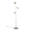 Trio Lighting Trio ROMEO vloerlamp | LED | nikkel mat | Ø 25 cm | IP20 | 3x 5W | 500 lm | 2300+3000+4000K | dimbaar