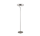 Trio Lighting Trio DIOS vloerlamp | LED | nikkel mat | Ø 40 cm | IP20 | 1x 21W | 2500 lm | 2300+3000+4000K | dimbaar