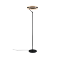 Trio Lighting Trio DIOS floor lamp | 22W | black | Ø 40 cm | IP20 | 180 cm