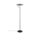 Trio Lighting Trio DIOS floor lamp | 22W | black | Ø 40 cm | IP20 | 180 cm