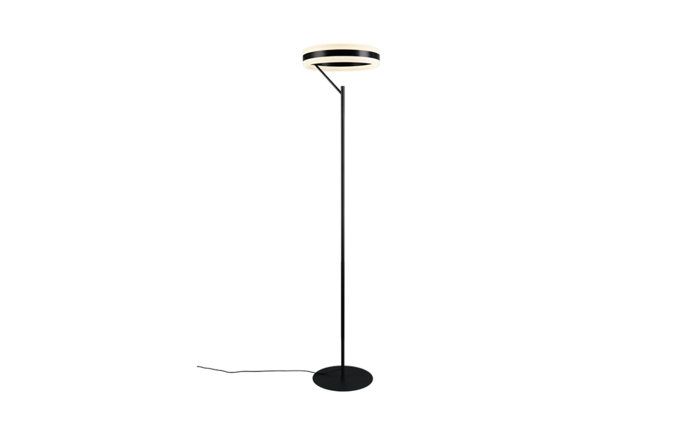 Trio Lighting Trio DIOS floor lamp | 22W | black | Ø 40 cm | IP20 | 180 cm Trio Lighting Trio DIOS floor lamp | 22W | black | Ø 40 cm | IP20 | 180 cm