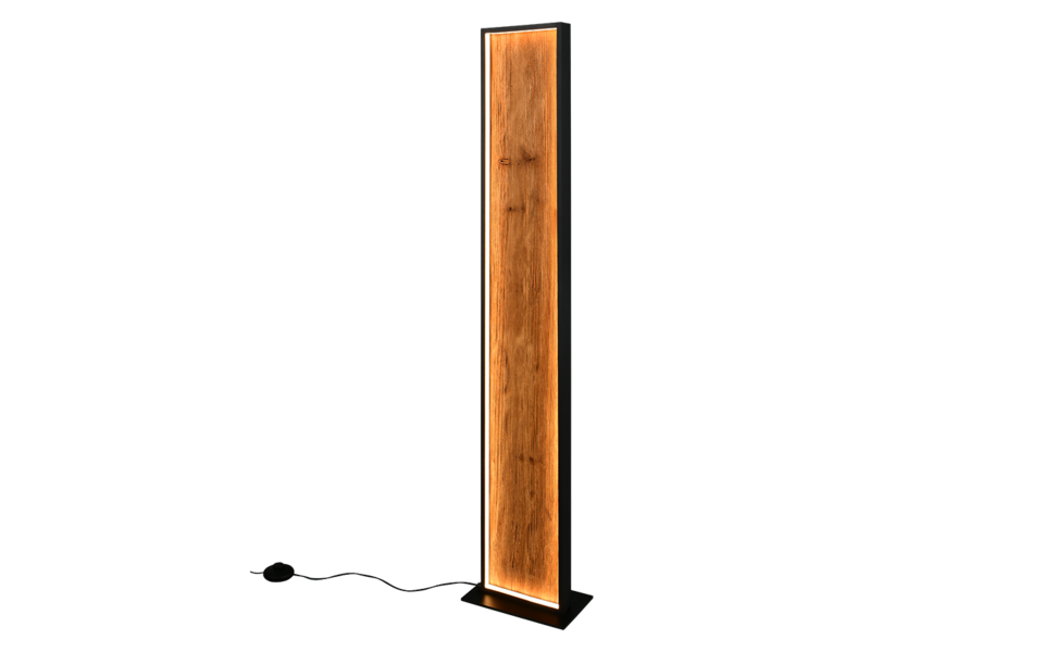 Trio Lighting Trio KALEA vloerlamp | LED | houtkleur | 25 x 15 cm | IP20 | 1x 35W | 4100 lm | 3000K | dimbaar Trio Lighting Trio KALEA vloerlamp | LED | houtkleur | 25 x 15 cm | IP20 | 1x 35W | 4100 lm | 3000K | dimbaar
