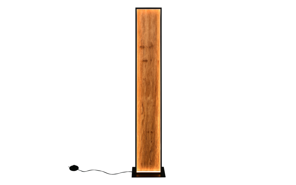 Trio Lighting Trio KALEA vloerlamp | LED | houtkleur | 25 x 15 cm | IP20 | 1x 35W | 4100 lm | 3000K | dimbaar Trio Lighting Trio KALEA vloerlamp | LED | houtkleur | 25 x 15 cm | IP20 | 1x 35W | 4100 lm | 3000K | dimbaar