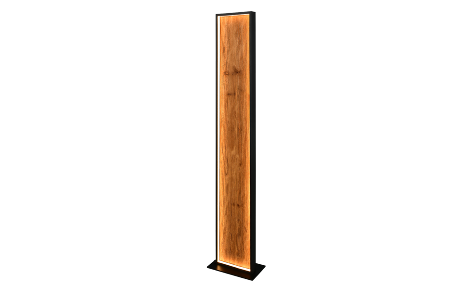 Trio Lighting Trio KALEA vloerlamp | LED | houtkleur | 25 x 15 cm | IP20 | 1x 35W | 4100 lm | 3000K | dimbaar Trio Lighting Trio KALEA vloerlamp | LED | houtkleur | 25 x 15 cm | IP20 | 1x 35W | 4100 lm | 3000K | dimbaar