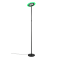 Trio Lighting Trio SAMBA floor lamp | 17W | black | Ø 29 cm | IP20 | 175 cm
