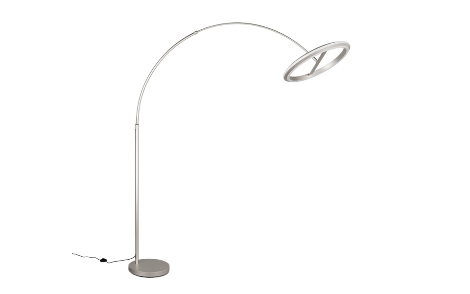 Trio Lighting Trio AMADOR vloerlamp | LED | nikkel mat | 45 x 165 cm | IP20 | 1x 21W | 2400 lm | 2300+3000+4000K | dimbaar Trio Lighting Trio AMADOR vloerlamp | LED | nikkel mat | 45 x 165 cm | IP20 | 1x 21W | 2400 lm | 2300+3000+4000K | dimbaar
