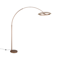 Trio AMADOR LED floor lamp | mocha brown | IP20