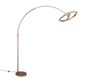 Trio Lighting Trio AMADOR LED floor lamp | 1x 22W 2400 lm 4000K | mocha brown | IP20 | 180 cm
