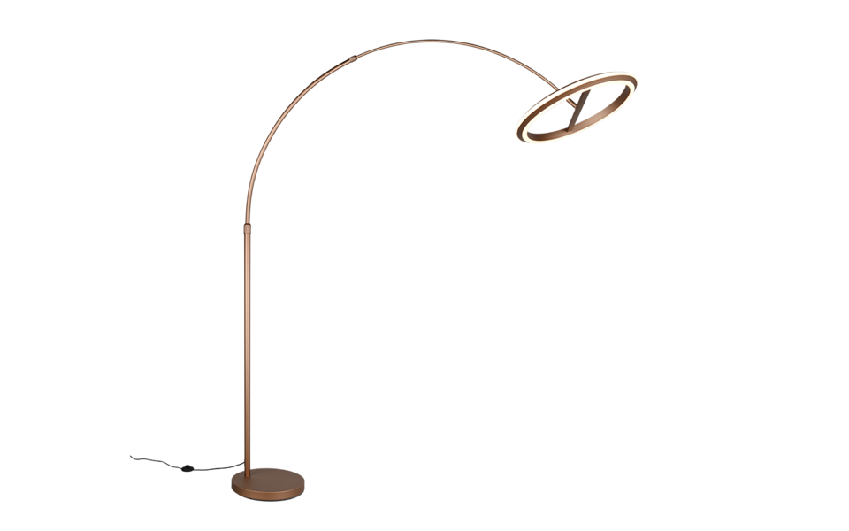 Trio Lighting Trio AMADOR vloerlamp | LED | koffie | 45 x 165 cm | IP20 | 1x 21W | 2400 lm | 2300+3000+4000K | dimbaar