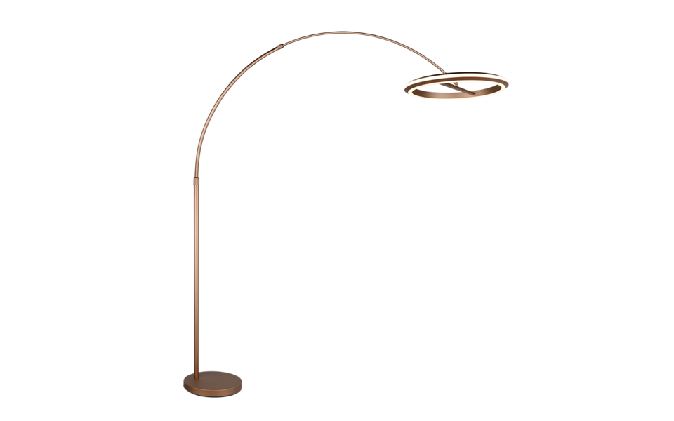 Trio Lighting Trio AMADOR vloerlamp | LED | koffie | 45 x 165 cm | IP20 | 1x 21W | 2400 lm | 2300+3000+4000K | dimbaar