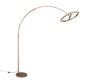 Trio Lighting Trio AMADOR vloerlamp | LED | koffie | 45 x 165 cm | IP20 | 1x 21W | 2400 lm | 2300+3000+4000K | dimbaar
