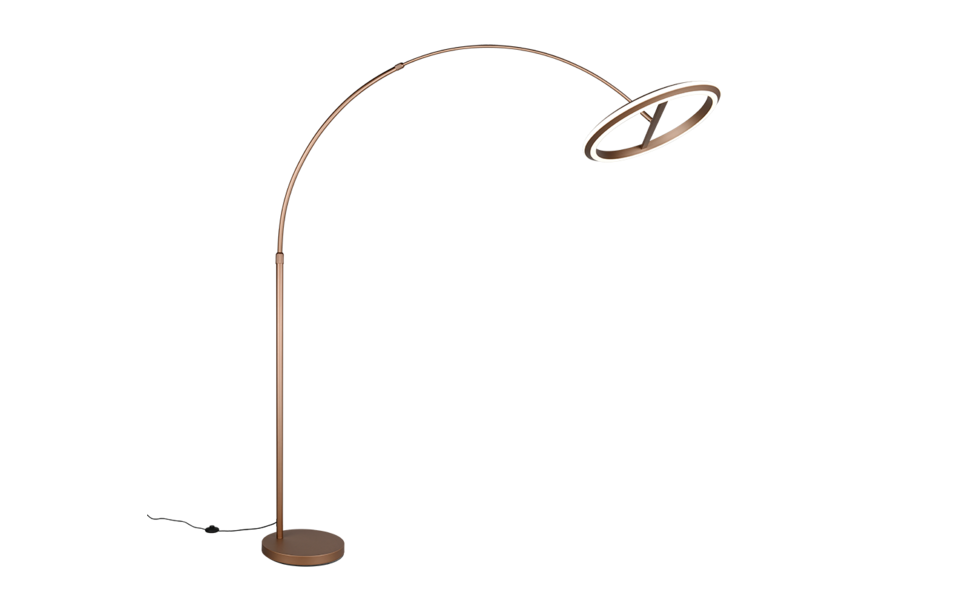 Trio Lighting Trio AMADOR vloerlamp | LED | koffie | 45 x 165 cm | IP20 | 1x 21W | 2400 lm | 2300+3000+4000K | dimbaar