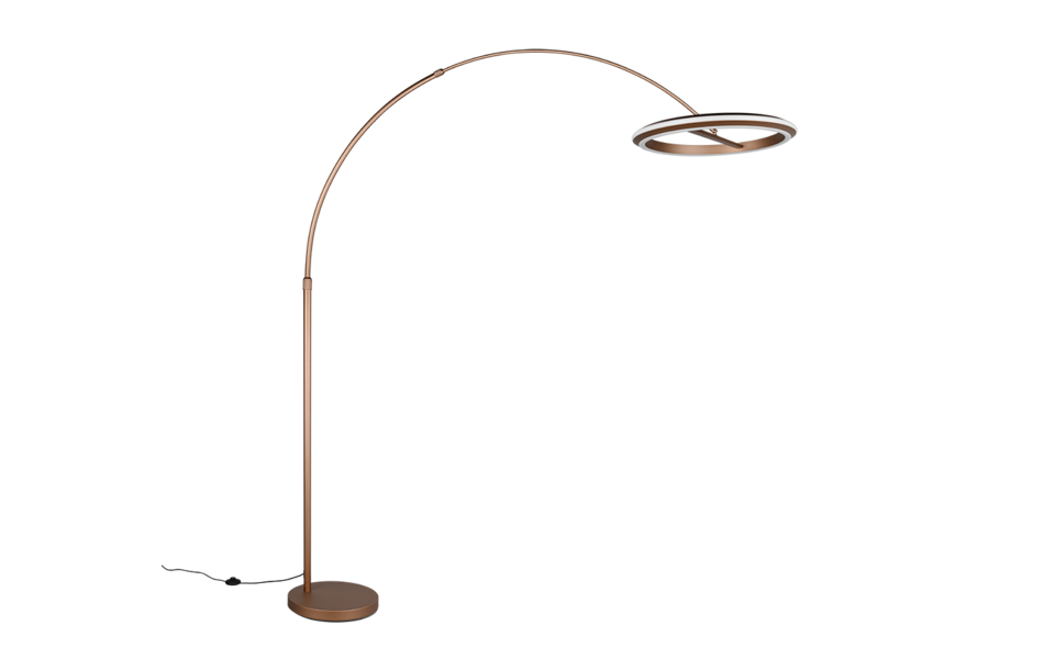 Trio Lighting Trio AMADOR vloerlamp | LED | koffie | 45 x 165 cm | IP20 | 1x 21W | 2400 lm | 2300+3000+4000K | dimbaar