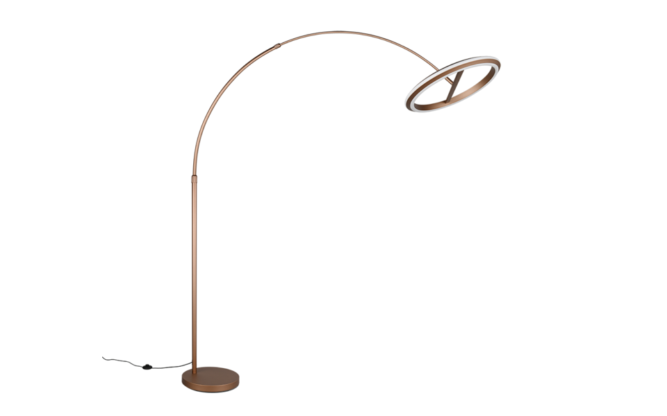 Trio Lighting Trio AMADOR LED floor lamp | 1x 22W 2400 lm 4000K | mocha brown | IP20 | 180 cm