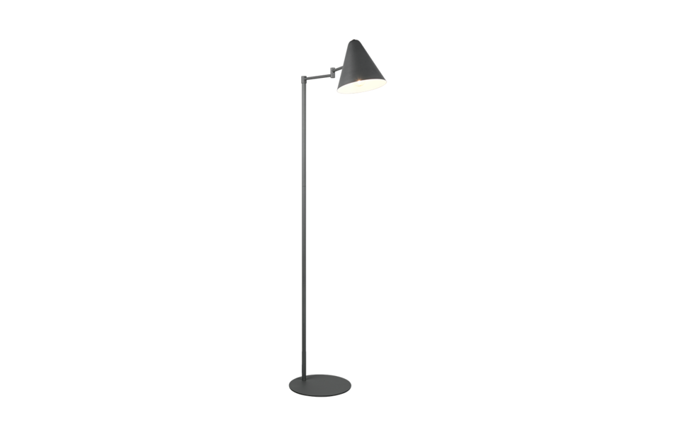 Trio Lighting Trio COSIMA vloerlamp | E14 Fitting | antraciet | Ø 15 cm | IP20 | excl. 1x E14 | max. 10W Trio Lighting Trio COSIMA vloerlamp | E14 Fitting | antraciet | Ø 15 cm | IP20 | excl. 1x E14 | max. 10W