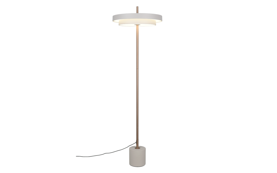 Trio Lighting Trio KEATON floor lamp | 21W | Ø 40 cm | IP20 | 138 cm Trio Lighting Trio KEATON floor lamp | 21W | Ø 40 cm | IP20 | 138 cm