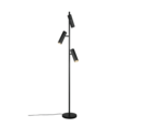 Trio Lighting Trio SOKA vloerlamp | GU10 Fitting | mat zwart | Ø 37 cm | IP20 | excl. 3x GU10 | max. 10W