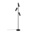 Trio Lighting Trio SOKA vloerlamp | GU10 Fitting | mat zwart | Ø 37 cm | IP20 | excl. 3x GU10 | max. 10W