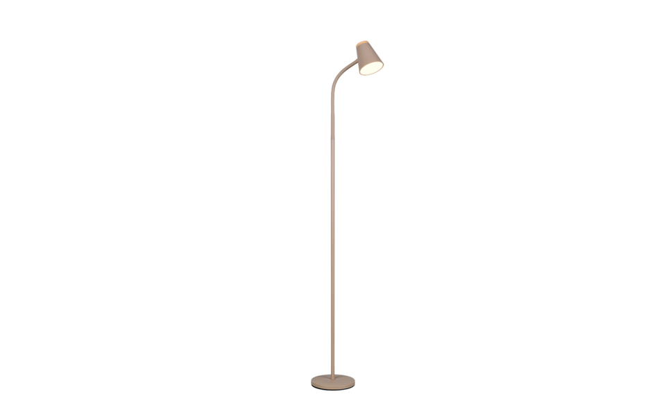 Trio Lighting Trio PONGO vloerlamp | LED | warm beige | 19,5 x 145 cm | IP20 | 1x 4,5W | 500 lm | 3000K | niet dimbaar Trio Lighting Trio PONGO vloerlamp | LED | warm beige | 19,5 x 145 cm | IP20 | 1x 4,5W | 500 lm | 3000K | niet dimbaar