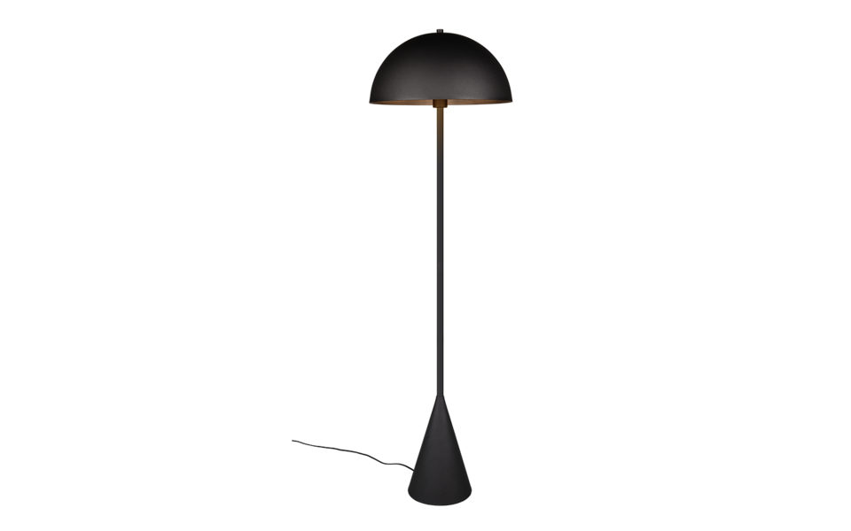 Trio Lighting Trio ALFIE vloerlamp | E27 Fitting | mat zwart | Ø 40 cm | IP20 | excl. 1x E27 | max. 40W Trio Lighting Trio ALFIE vloerlamp | E27 Fitting | mat zwart | Ø 40 cm | IP20 | excl. 1x E27 | max. 40W