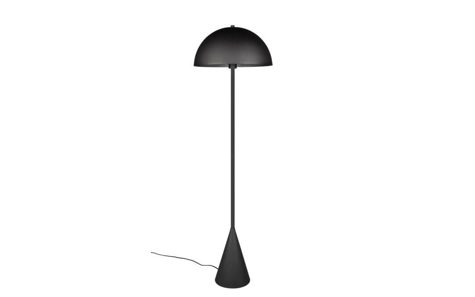 Trio Lighting Trio ALFIE vloerlamp | E27 Fitting | mat zwart | Ø 40 cm | IP20 | excl. 1x E27 | max. 40W Trio Lighting Trio ALFIE vloerlamp | E27 Fitting | mat zwart | Ø 40 cm | IP20 | excl. 1x E27 | max. 40W