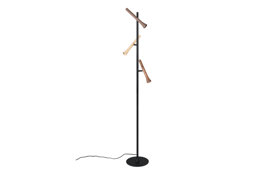 Trio Lighting Trio FIATO LED floor lamp | 3x 3W 350 lm 4000K | Ø 23 cm | IP20 | 150 cm Trio Lighting Trio FIATO LED floor lamp | 3x 3W 350 lm 4000K | Ø 23 cm | IP20 | 150 cm