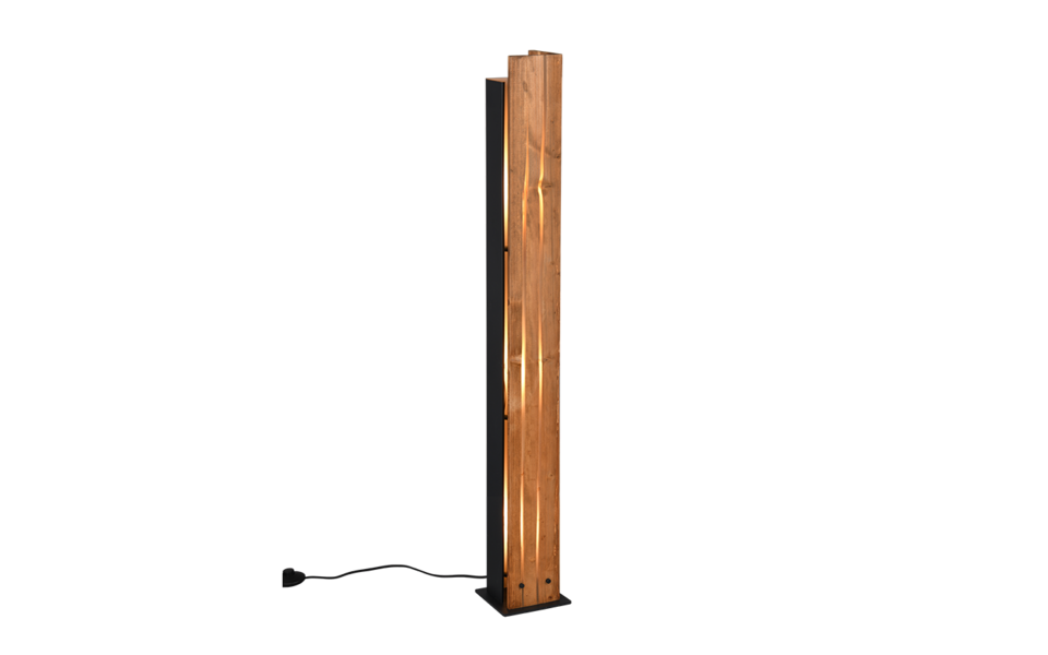 Trio Lighting Trio KARUNI vloerlamp | E27 Fitting | natuurlijke afwerking | 16 x 16 cm | IP20 | excl. 3x E27 | max. 10W Trio Lighting Trio KARUNI vloerlamp | E27 Fitting | natuurlijke afwerking | 16 x 16 cm | IP20 | excl. 3x E27 | max. 10W