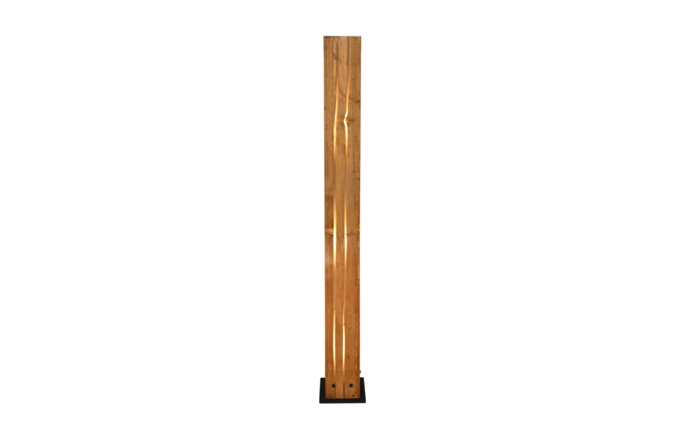 Trio Lighting Trio KARUNI vloerlamp | E27 Fitting | natuurlijke afwerking | 16 x 16 cm | IP20 | excl. 3x E27 | max. 10W Trio Lighting Trio KARUNI vloerlamp | E27 Fitting | natuurlijke afwerking | 16 x 16 cm | IP20 | excl. 3x E27 | max. 10W
