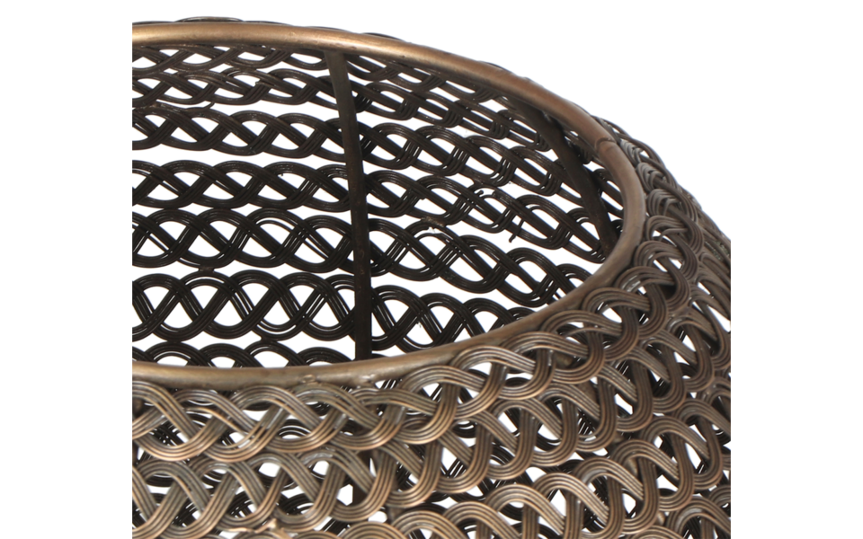 Trio Lighting Trio ZIVA vloerlamp | E27 Fitting | oud brons | Ø 43 cm | IP20 | excl. 1x E27 | max. 10W Trio Lighting Trio ZIVA vloerlamp | E27 Fitting | oud brons | Ø 43 cm | IP20 | excl. 1x E27 | max. 10W