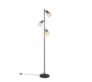 Trio Lighting Trio CADIZ floor lamp | 3x E14 max 40W | black | Ø 23 cm | IP20 | 154 cm